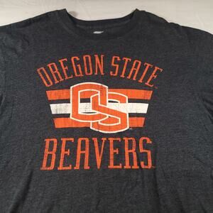 Oregon State Beavers Colosseum College Football T Shirt Mens Size Large L Gray
